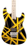 EVH Striped Series Black with Yellow Stripes