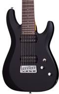 Schecter C-8 Deluxe Satin Black