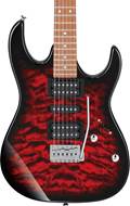 Ibanez GRX70QA Transparent Red Burst