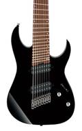 Ibanez RGMS8 Iron Label Multi Scale 8 String Black