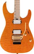 Charvel Pro-Mod DK24 HH FR M Mahogany with Quilt Maple Dark Amber