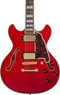 D'Angelico Excel Mini DC Stop-Bar Trans Cherry