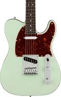 Fender American Ultra Luxe Telecaster Transparent Surf Green Rosewood Fingerboard