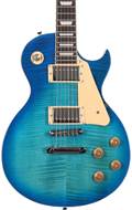 EastCoast L1 Flame Top Blue Burst Rosewood Fingerboard