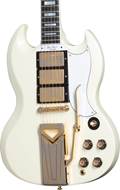 Gibson Custom Shop 60th Anniversary 1961 SG Les Paul Custom Polaris White VOS