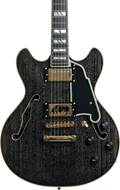 D'Angelico Excel Mini DC Stop-Bar Black Dog