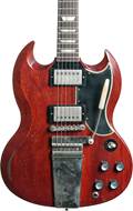 Gibson Custom Shop Murphy Lab 1964 SG Standard Reissue With Maestro Vibrola Heavy Aged Faded Cherry #300094