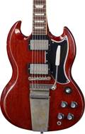 Gibson Custom Shop Murphy Lab 1964 SG Standard Reissue with Maestro Vibrola Heavy Aged Faded Cherry