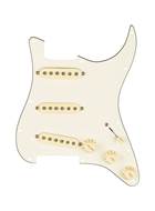 Fender Pre-Wired Stratocaster Pickguard Tex-Mex SSS Parchment 11 Hole