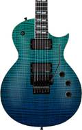 ESP USA Eclipse Floyd Rose Flamed Maple EMG Violet Shadow Fade Satin Black Hardware