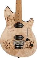 EVH Wolfgang WG Standard Exotic Poplar Burl Baked Maple Fingerboard Natural