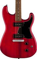 Squier Paranormal Strat-O-Sonic Laurel Fingerboard Crimson Transparent