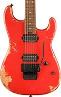 Charvel Pro Mod Relic San Dimas HH Floyd Weathered Orange