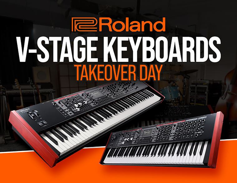 Roland V-Stage Takeover Day at guitarguitar Glasgow