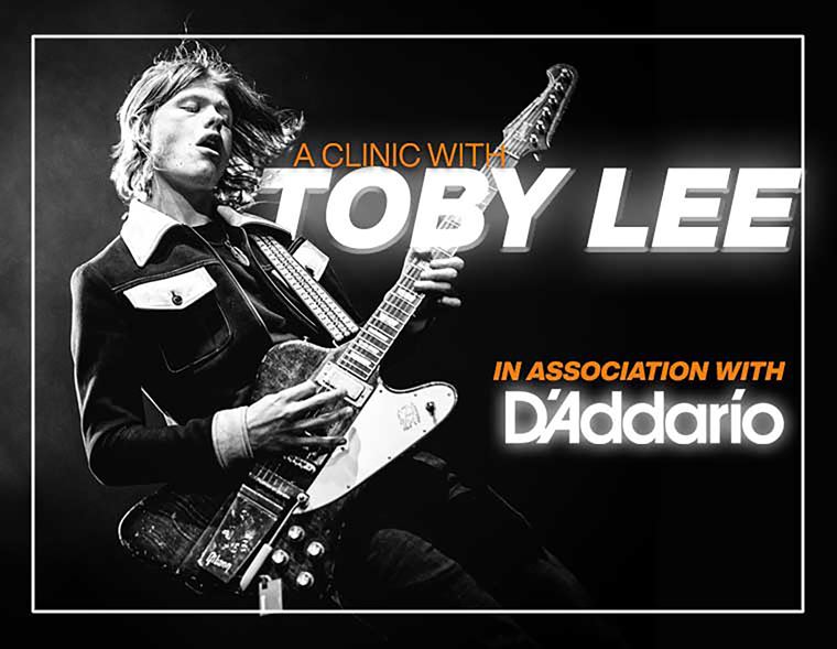 D’Addario Presents: Toby Lee Guitar Clinic at guitarguitar Glasgow!