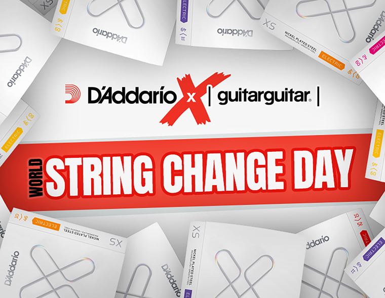 World String Change Day with D'Addario at guitarguitar!